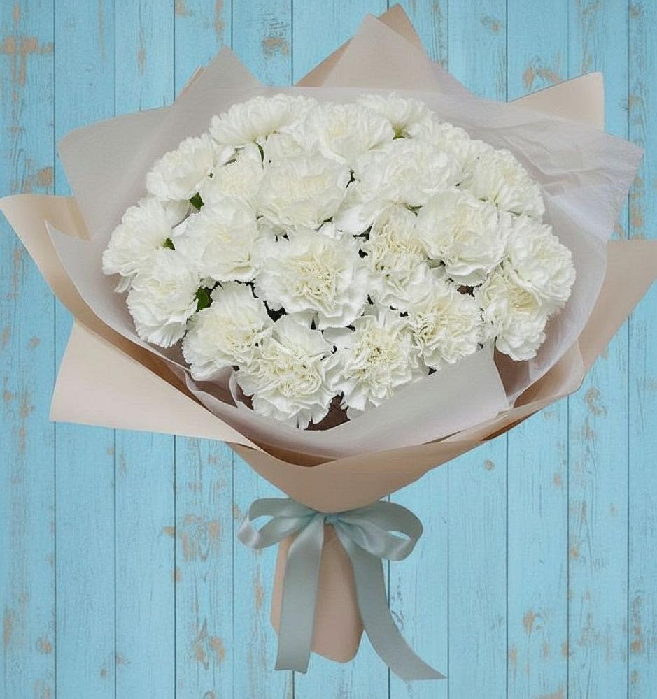 Букет цветов из: Гвоздики в Стальском