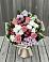 Букет цветов из: Альстромерии, Гвоздики, Розы и Хризантемы в Стальском
