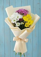 Букет цветов из:  Хризантемы в Стальском