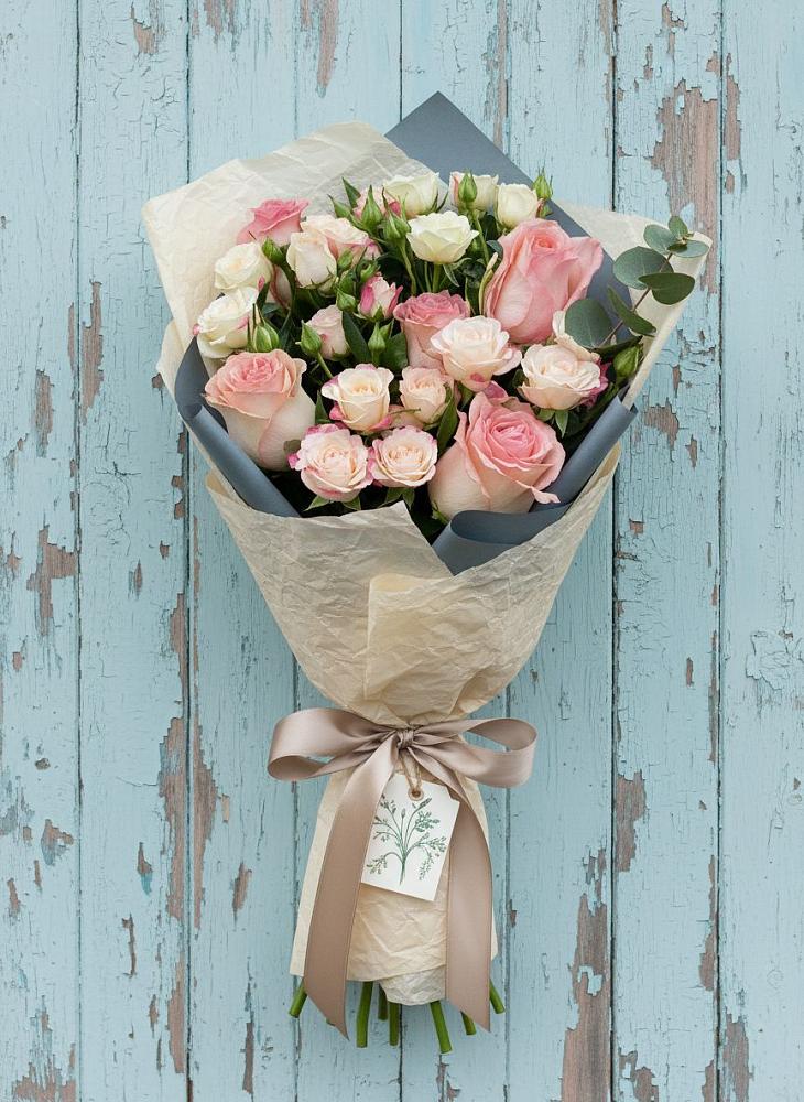 Букет цветов из: Розы в Стальском