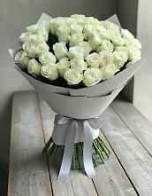 Букет 35 Белых роз #REPLACE_PRED# Стальском