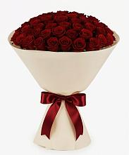 Букет 101 Бордовая роза Блэк Бакарра #REPLACE_PRED# Стальском