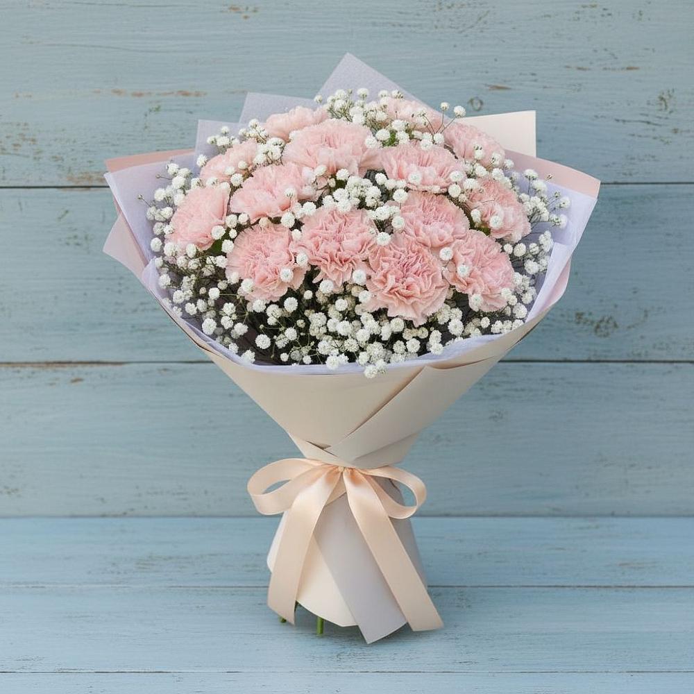 Букет цветов из: Гвоздики в Стальском