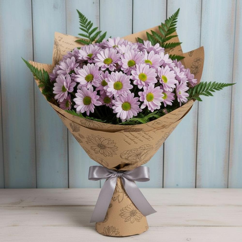 Букет цветов из: Хризантемы в Стальском