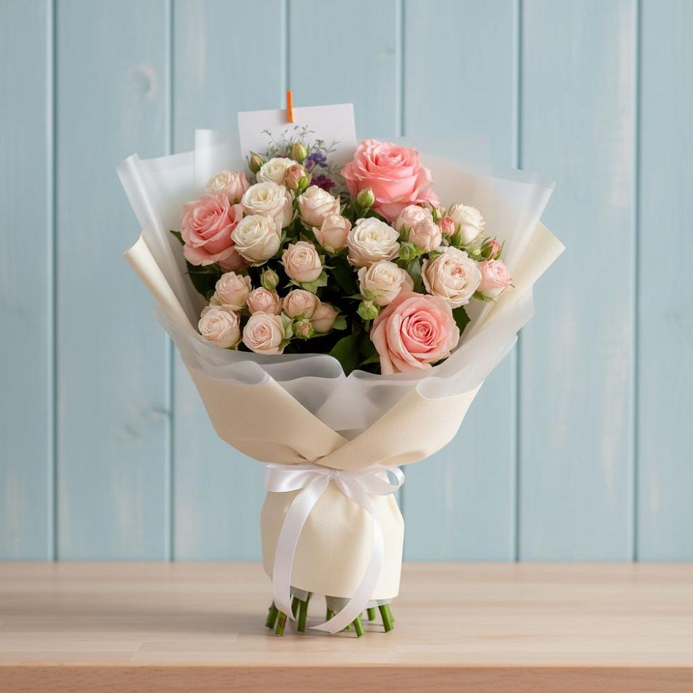 Букет цветов из: Розы в Стальском