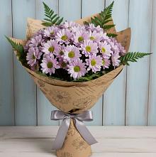 Букет цветов из:  Хризантемы в Стальском