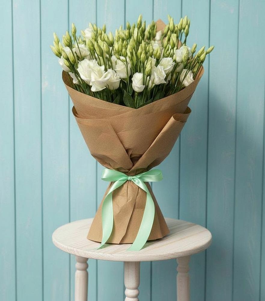 Букет цветов из: Лизиантусы в Стальском