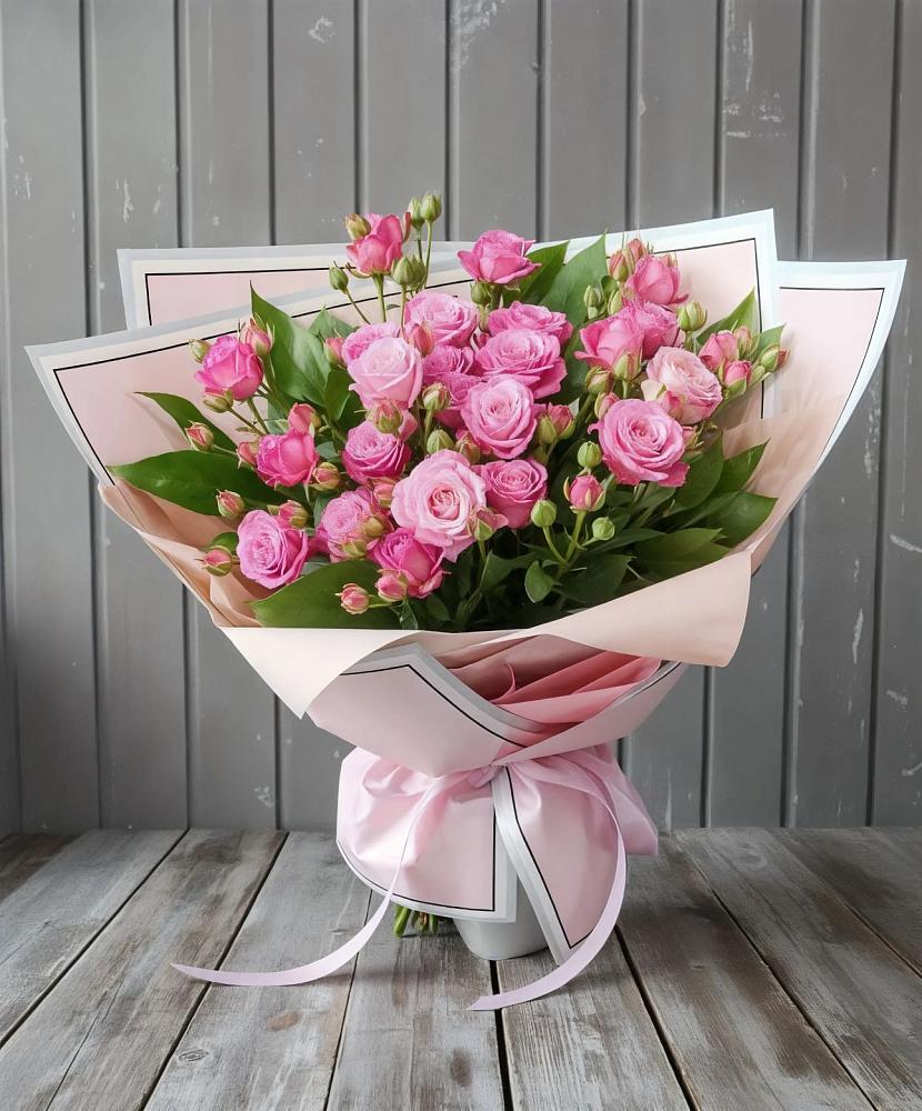 Букет Розовый кустик в Стальском