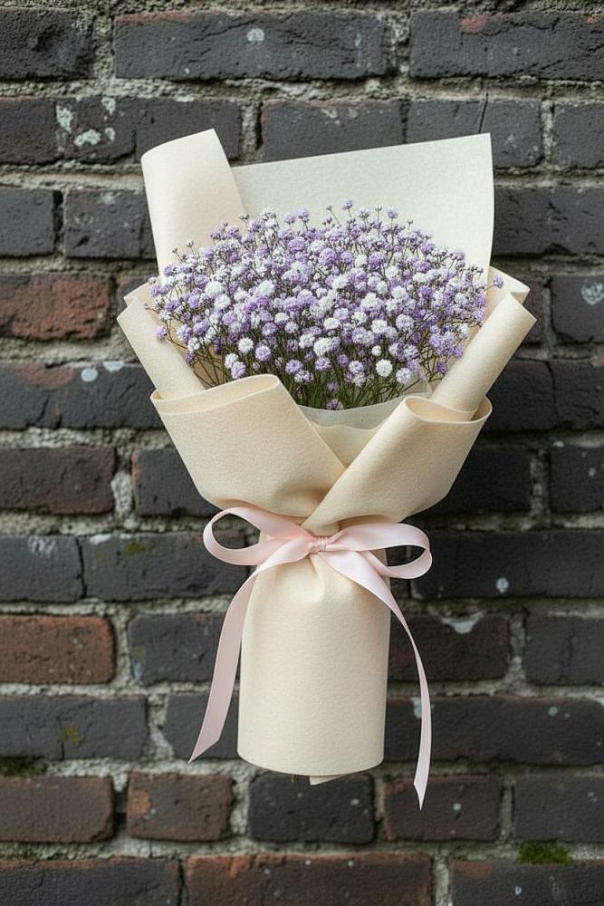 Букет цветов из: Гипсофила в Стальском