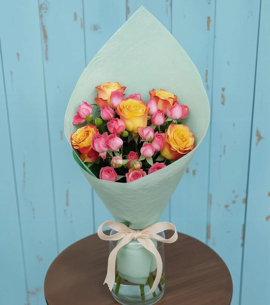 Букет цветов из: Розы в Стальском