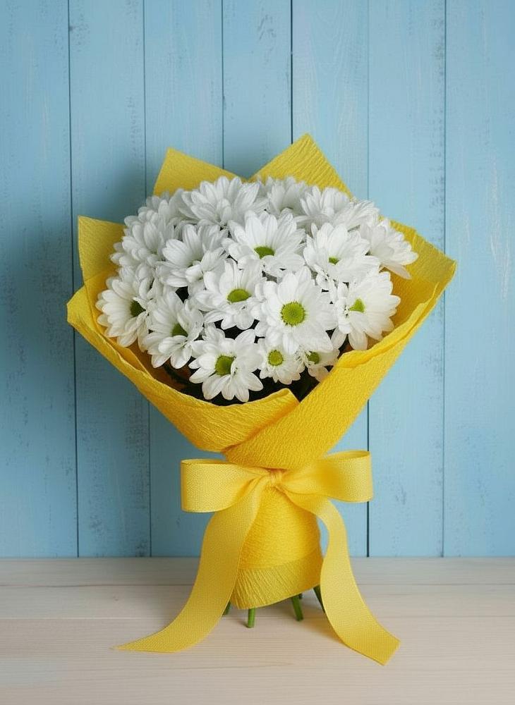 Букет цветов из: Хризантемы в Стальском