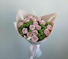 Букет цветов из:  Розы и Хризантемы в Стальском