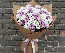 Букет цветов из:  Хризантемы в Стальском