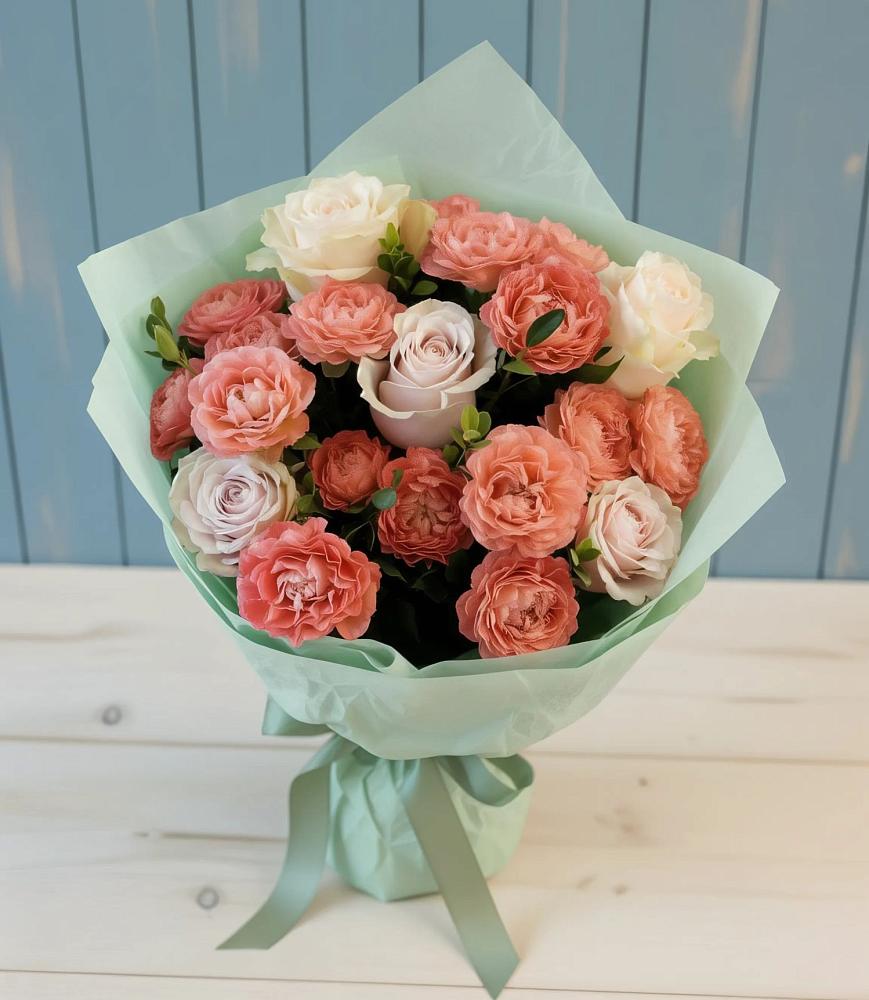 Букет цветов из: Розы в Стальском