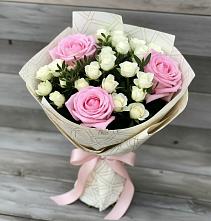 Букет цветов из:  Розы в Стальском
