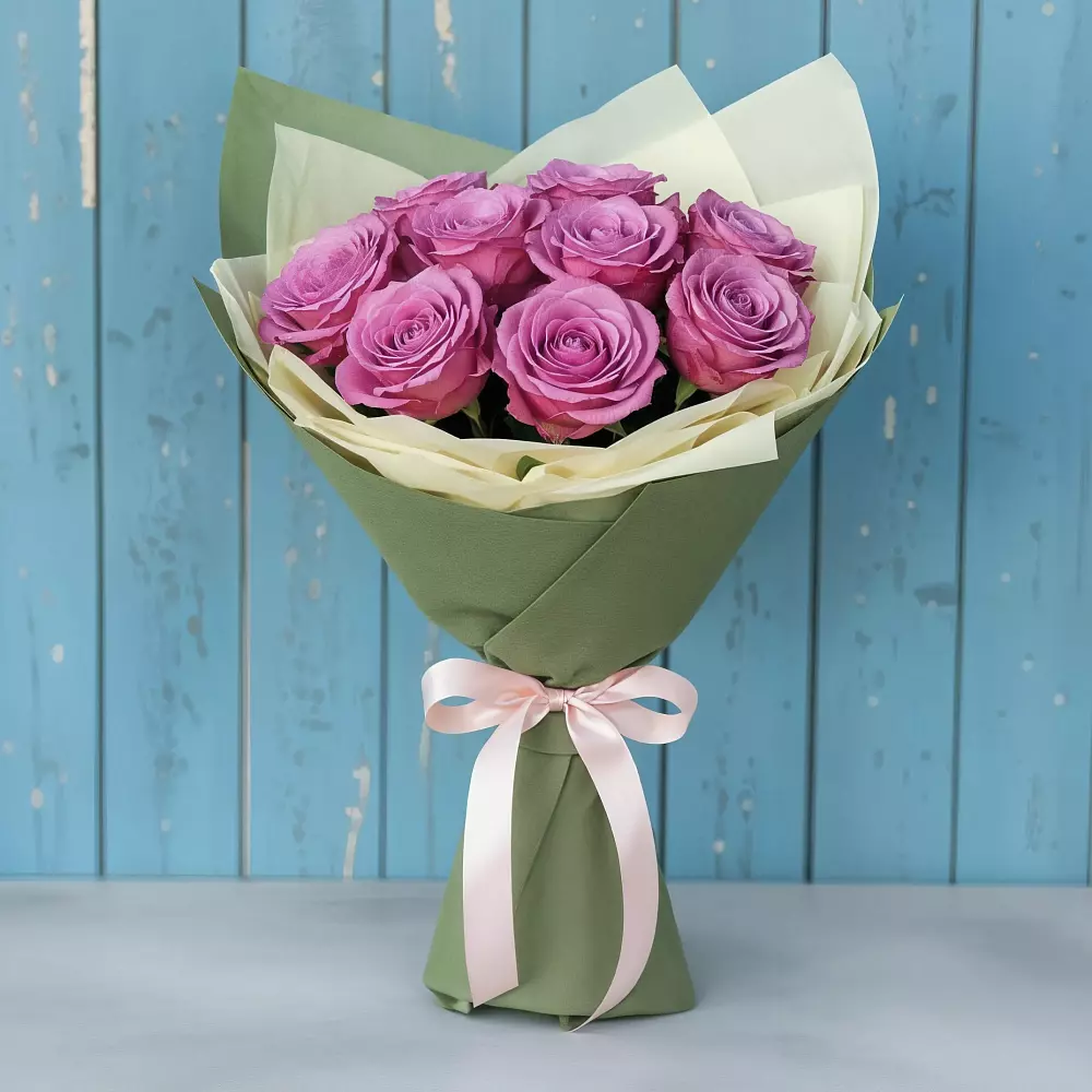 Букет Розы Фёрст Леди в Стальском