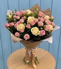 Букет цветов из:  Розы в Стальском