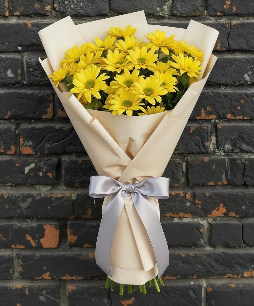 Букет цветов из: Хризантемы в Стальском