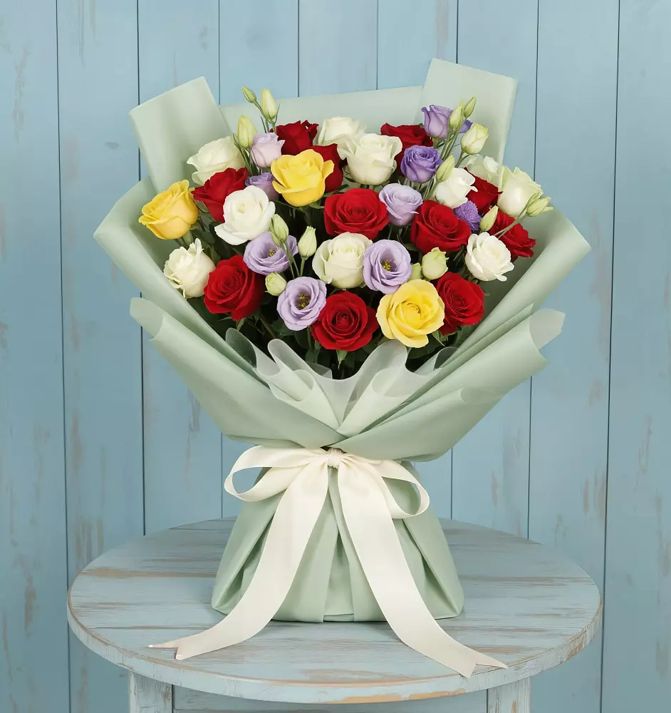 Букет цветов из: Розы в Стальском