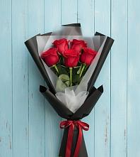 Букет цветов из:  Розы в Стальском