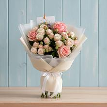 Букет цветов из:  Розы в Стальском