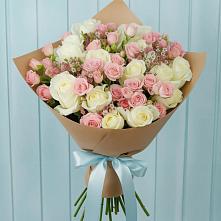 Букет цветов из:  Розы в Стальском